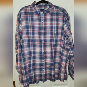 Vinyard Vines Classic Fit XXL Men's 100% cotton Flannel.